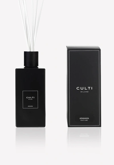 Culti Milano Aramara Diffuser With Sticks 2700 ml In Black