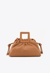 STAUD Shirley Carry-All Top Handle Leather Bag