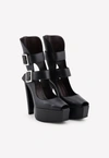 VERA WANG BUCKLED 105 PLATFORMS,R217Z04