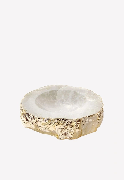 Anna Casca Medium Crystal In Gold