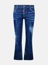 DSQUARED2 JEANS BELL BOTTOM BLU