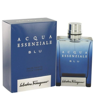 Ferragamo Salvatore  Acqua Essenziale Blu By Salvatore  Eau De Toilette Spray 3.4 oz