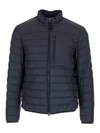 Woolrich Padded Jacket In Blue In Blue