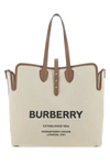 BURBERRY SAND LEATHER LARGE THE BELT SHOPPING BAG ND BURBERRY DONNA TU