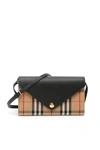 BURBERRY BURBERRY HANNA WALLET WITH SHOULDER STRAP