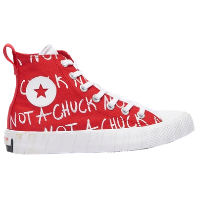 Converse Kids' Boys  Unt1tl3d High Top In Red/white