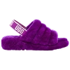 Ugg Fluff Yeah Genuine Shearling Slingback Sandal In Berrylicious