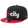New Era 9fifty Nba Portland Trail Blazers Black/red Snapback Hat 70557057 In Black/red