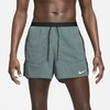 Nike Flex Stride Run Division Running Shorts In Hasta/hasta/reflective Silver