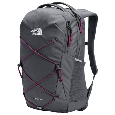 The North Face Jester Backpack In Vanadis Gray/roxbury Pink
