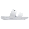 Nike Women's Offcourt Duo Slide Sandals From Finish Line In White/white
