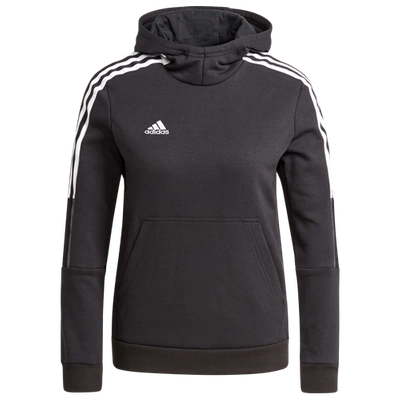Adidas Originals Adidas Kids' Tiro 21 Sweat Soccer Pullover Hoodie In Black