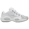 Reebok Question Low Sneakers In White/grey