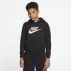 Nike Toddler Boys Sportswear Club Pullover Hoodie In Black/light Smoke Grey/grey