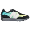 New Balance 327 Suede & Mesh Sneakers In Summer Jade/black