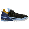 Nike Boys Lebron James  Lebron 18 In Black/university Gold/coast Concord