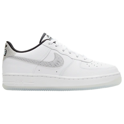 Nike Kids' Boys  Air Force 1 Low In White/white/blue