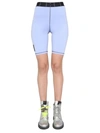 Mcq By Alexander Mcqueen Mcq Cyclist Shorts In Purple