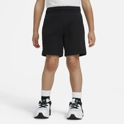 Nike Babies' Sportswear Tech Fleece Toddler Shorts In Black