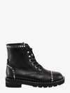 Stuart Weitzman Mila Lift Stud-embellished Boots In Black