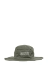 Ganni Logo Organic Cotton Sun Hat In Green