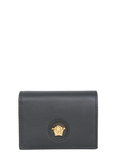 Versace The Medusa Wallet In Black