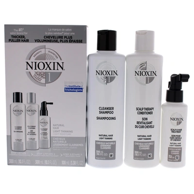 Nioxin System 1 Natural Hair Light Thinning Kit Unisex Cosmetics 70018100986 In N,a