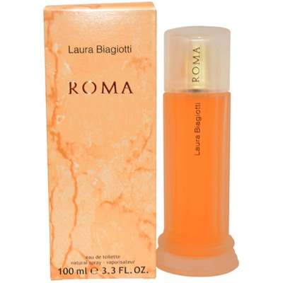 Laura Biagiotti Roma By  For Women - 3.3 oz Edt Spray In Orange