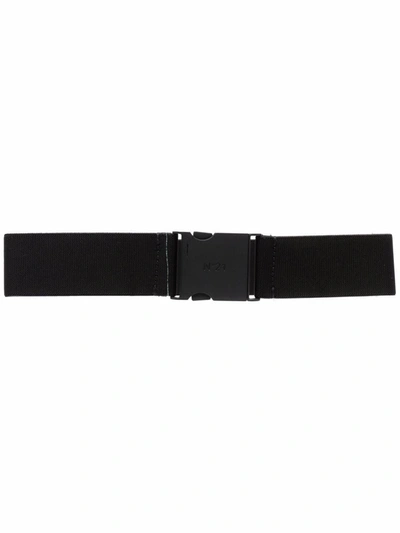 N°21 Logo Buckle Belt In Schwarz