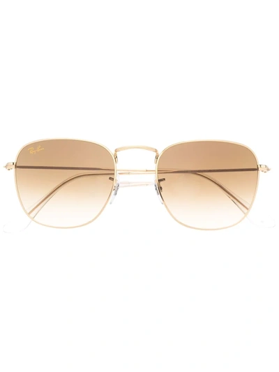 Ray Ban Frank Legend Rb3857 Sunglasses In Gold