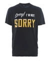 Dsquared2 Im Not Sorry, Im Not Sorry T-shirt In Black