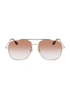 VICTORIA BECKHAM REVISED NAVIGATOR SUNGLASSES,VBEC-WA4