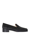 THE ROW GARCON SUEDE LOAFERS,TERX-WZ30