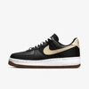 Nike Air Force 1 07 Lv8 Pomegranate Sneakers In Black,white,black,solar Flare