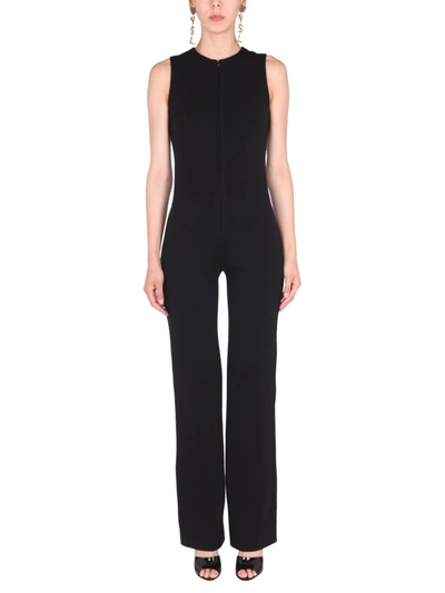 Saint Laurent Sleeveless Jumpsuit In Black