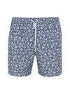 BARBA NAPOLI BOXER,COST1713FLOWERS 002 BLUE WHITE FLOWERS