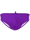 DSQUARED2 PURPLE SWMMING TRUNKS WITH REAR LOGO,D7B312910522