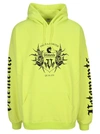 VETEMENTS HOODIE BLACK LABEL,UA52TR900Y1606NEON YELLO