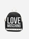 LOVE MOSCHINO BACKPACK WITH ALL-OVER CONTRASTING LOGO PRINT,JC4183PP1DLI0 -000
