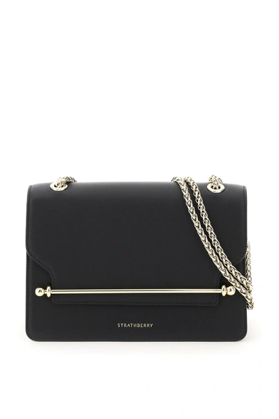 Strathberry East/west Mini Bag In Black