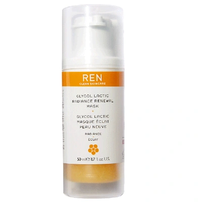 REN CLEAN SKINCARE GLYCOL LACTIC RADIANCE RENEWAL MASK