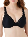 Wacoal Softy Styled Underwire Full Coverage Bra In Black