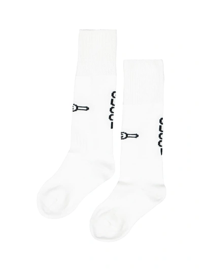 Gucci Kids Socks For Unisex In White