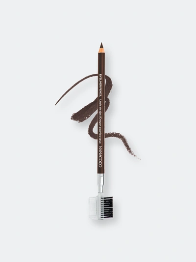 Nanacoco Professional Eye Pencil W/ Eyebrow Brush & Comb In Brown