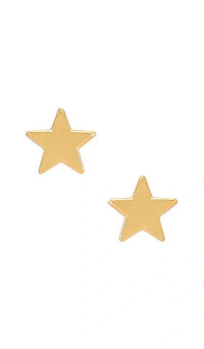 Lele Sadoughi Ashford Star Stud Earrings In Metallic Gold