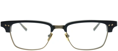 Dita Dt Drx-2064-e-nvy-gld-52 Rectangle Eyeglasses In Demo