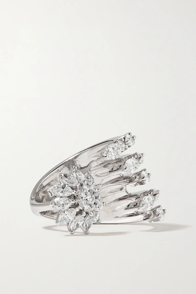 Yeprem 18-karat White Gold Diamond Ring