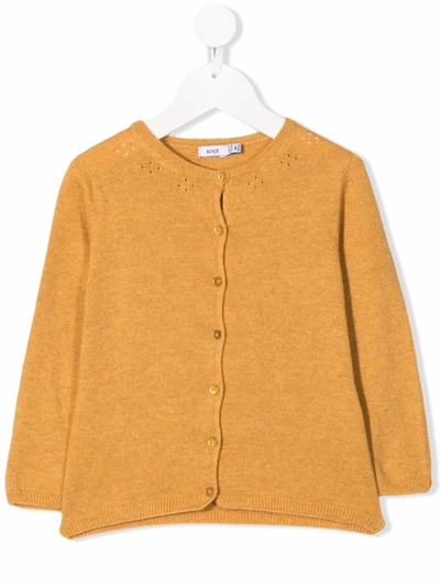 Knot Kids' Nyoko Knitted Cardigan In 中性色