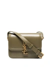 SAINT LAURENT SOLFERINO LEATHER SHOULDER BAG