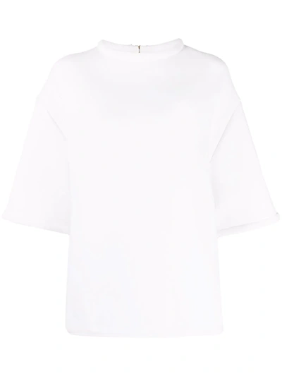 Az Factory Supertech-superchic Boxy-fit T-shirt In White
